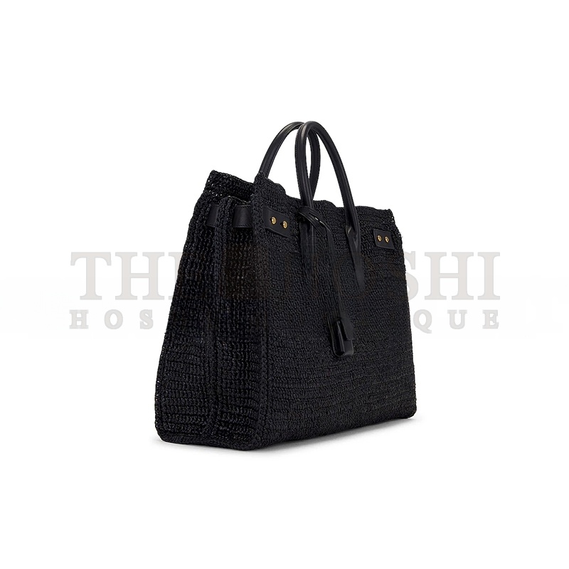 Y51 SAC DE JOUR S*pPLE IN RAFFIA AND LEATHER-MEDIUM 751499GAADY1000 (41*28*13cm) Master Quality